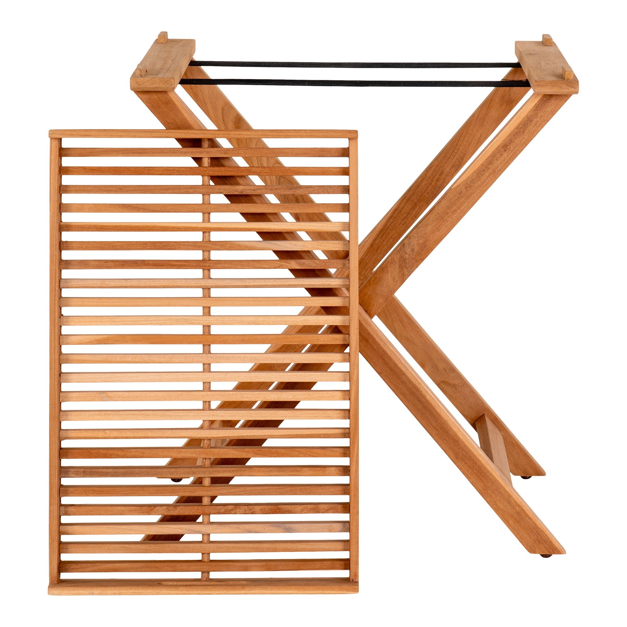 Ronda Dienbladtafel - Teak, naturel 60x40x70 cm