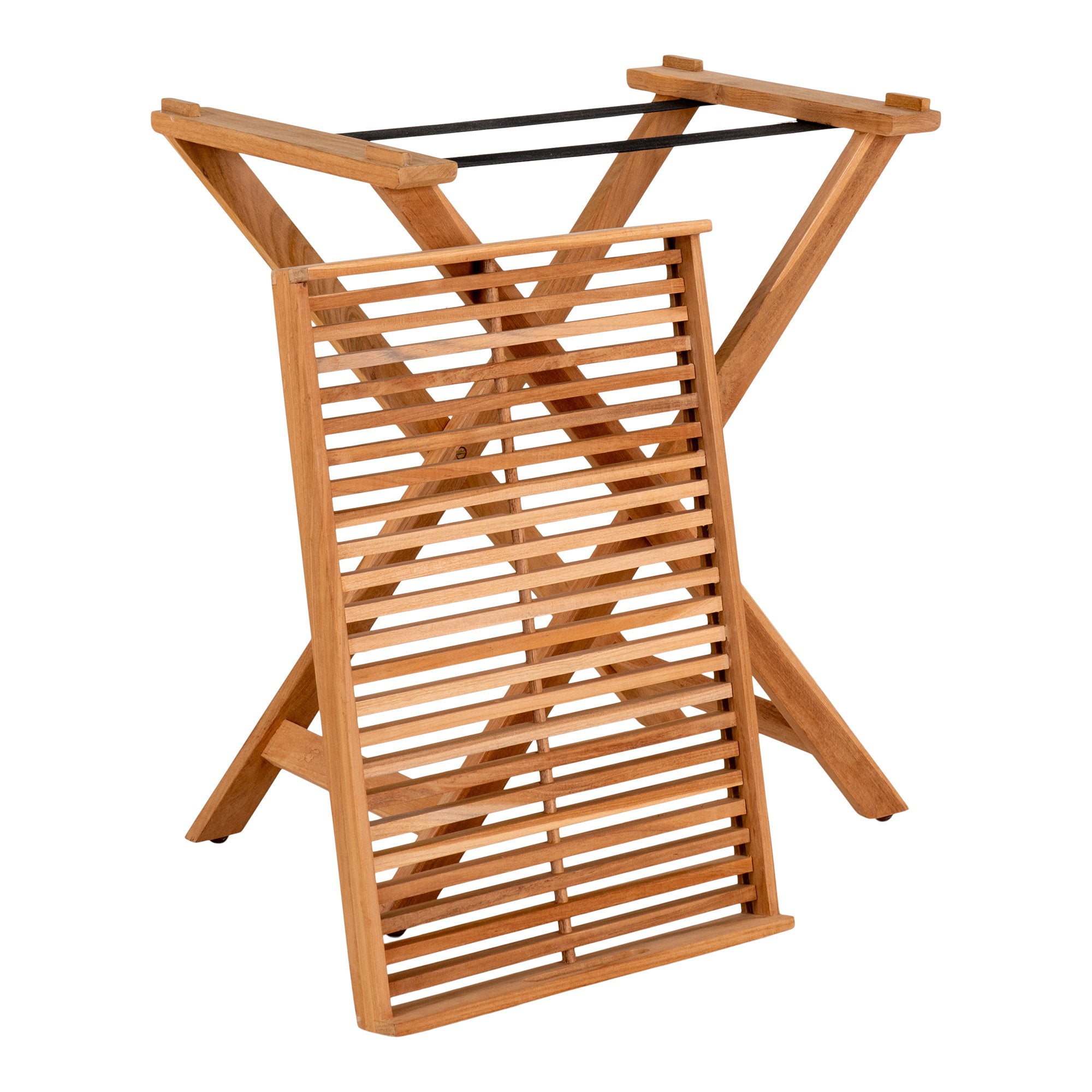Ronda Dienbladtafel - Teak, naturel 60x40x70 cm