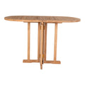 Huelva Bijzettafel - Bijzettafel, teak, naturel 120x60x75 cm