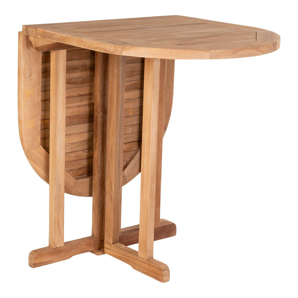 Huelva Bijzettafel - Bijzettafel, teak, naturel 120x60x75 cm