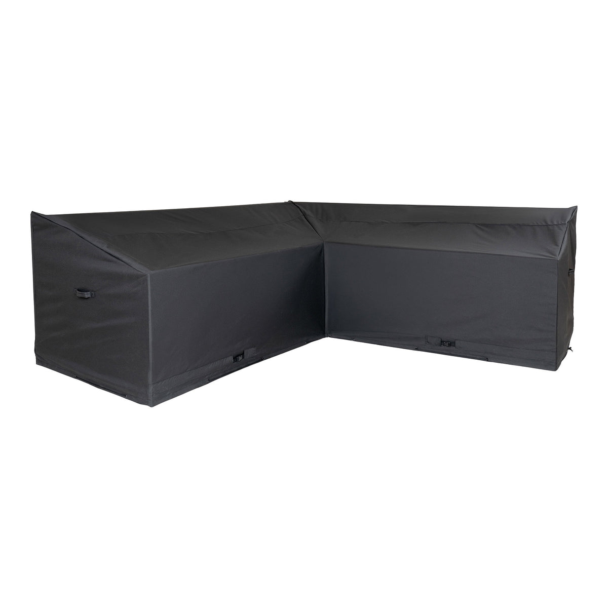 Black Luxury Protective Cover for Corner Sofa Set