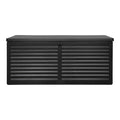 Dubrovnik Cushion Box - Plastic, black 146.5x61x64.5 cm, 490 litres