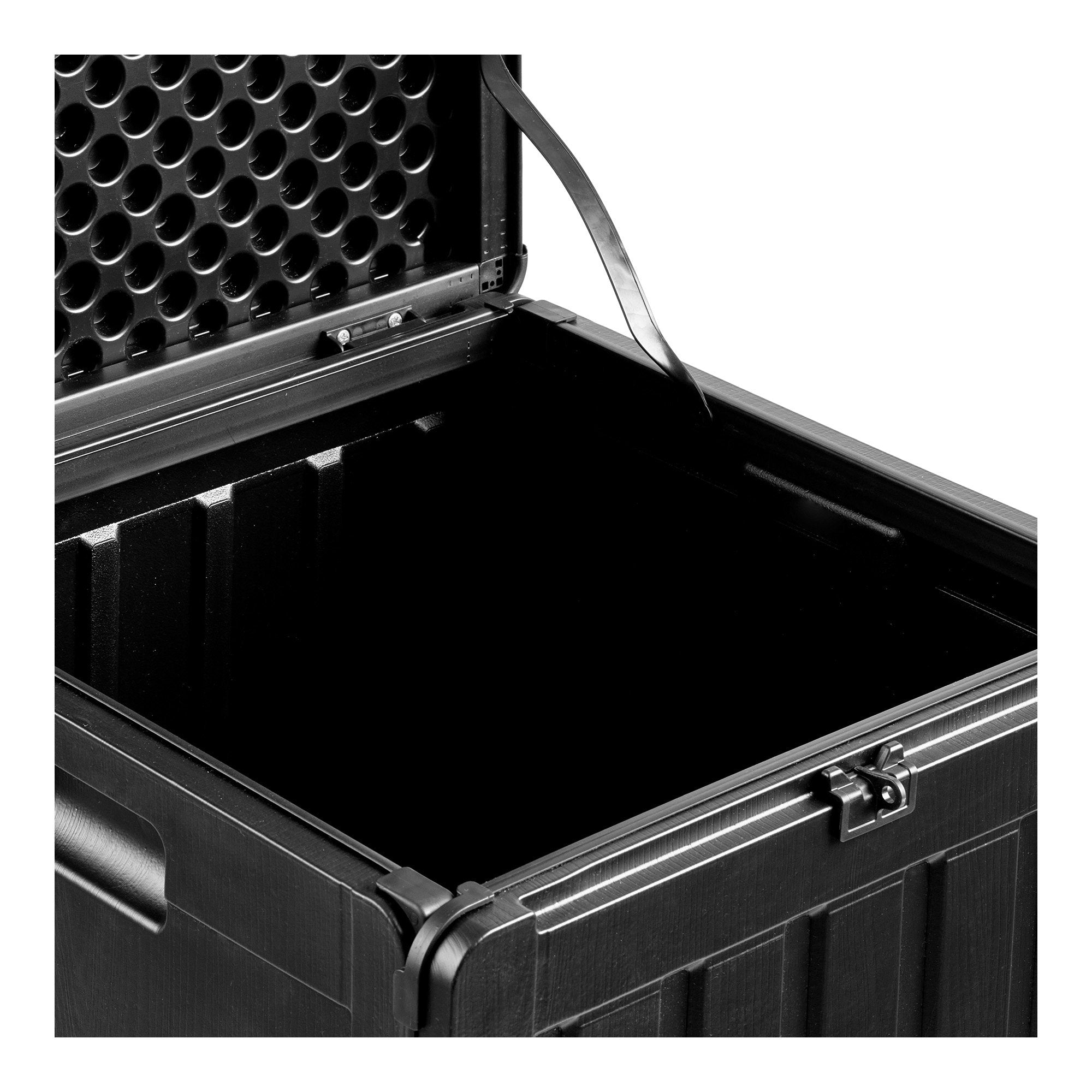 Sobra Cushion Box - Plastic, black 42.8x42.8x46.4 cm, 76 liters