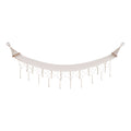 Edessa Hangmat - Polyester/katoen, larikshout, gebroken wit