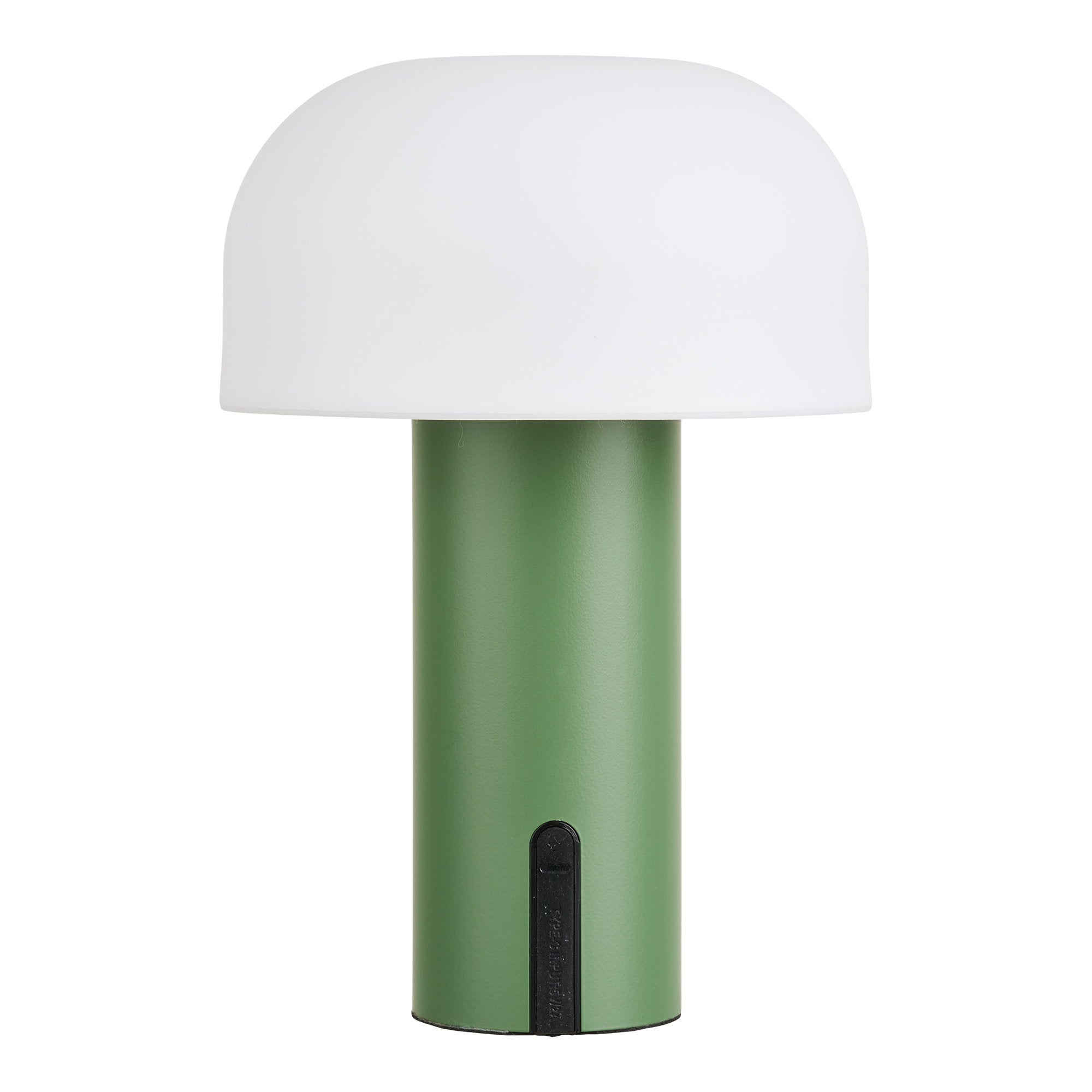Soham LED Tafellamp - Oplaadbaar, wit/groen