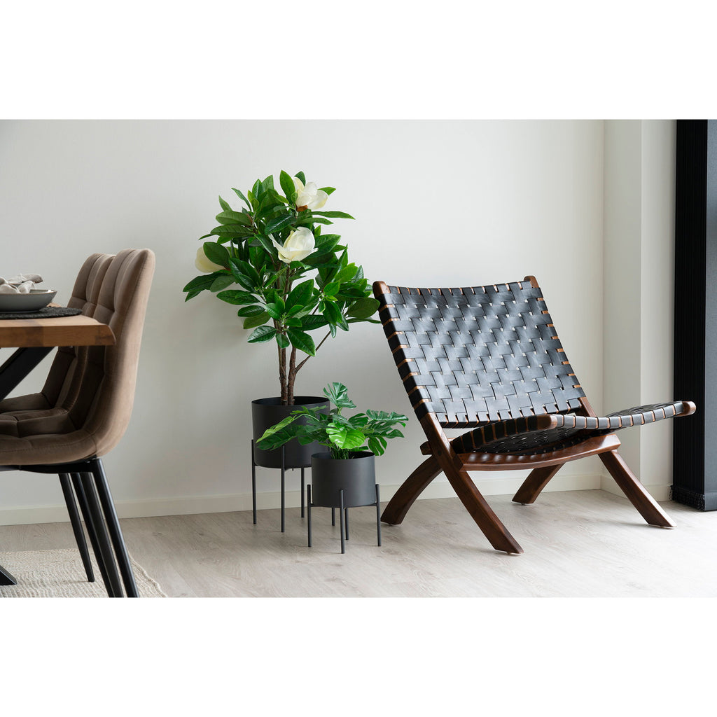Pavia Planters - Planters, steel, grey (set of 2)