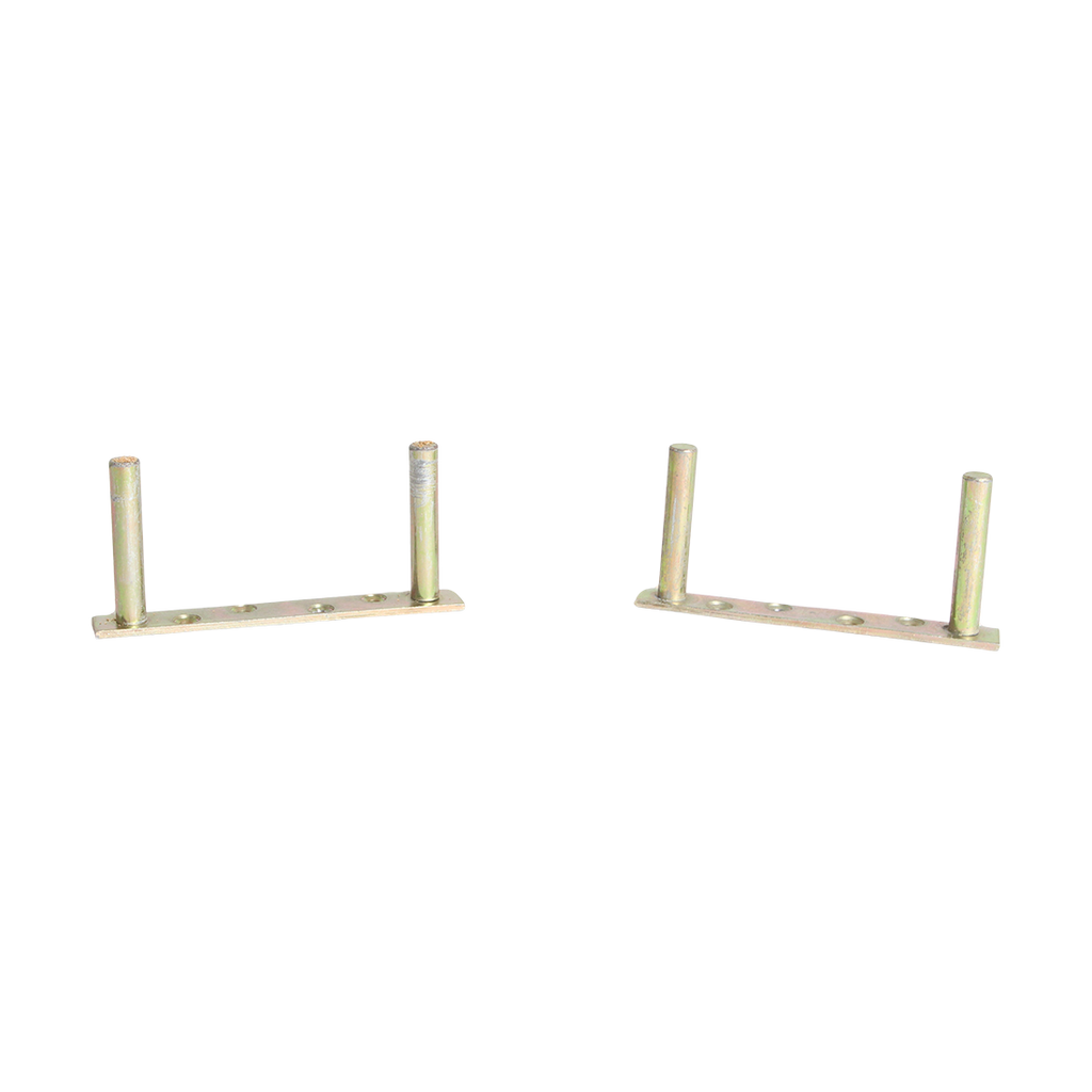 Craftsman teakhouten wandplank - (set van 2) 25 cm