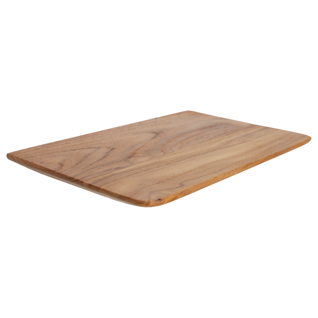 Craftsman teakhouten wandplank - (set van 2) 25 cm