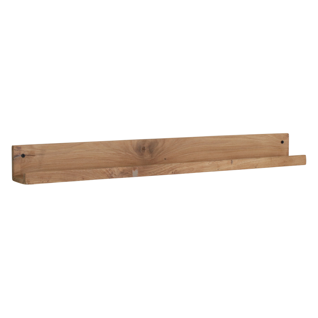 Elements Teak Wall Shelf - 75x8x8 cm