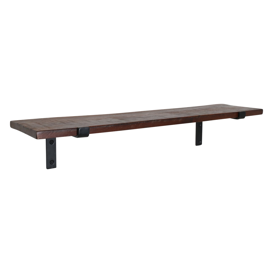 Factory wandplank bruin - FSC-gerecycled hout - 80 cm