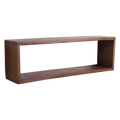 Factory Wall Shelf Box - FSC-recycled wood - 70x15x22 cm