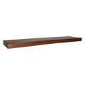 Factory floating wall shelf - FSC-recycled wood - 80x18x3.8 cm
