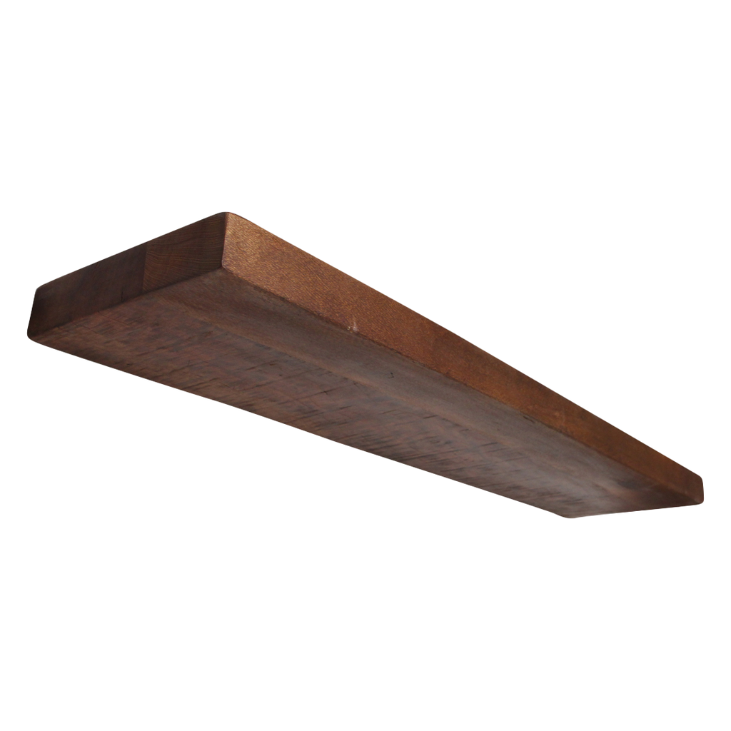 Factory floating wall shelf - FSC-recycled wood - 80x18x3.8 cm