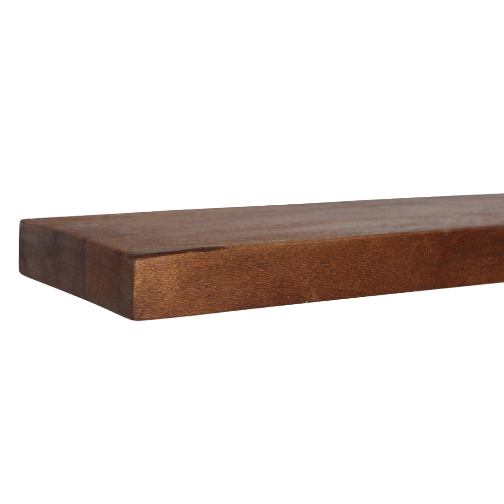 Factory floating wall shelf - FSC-recycled wood - 80x18x3.8 cm