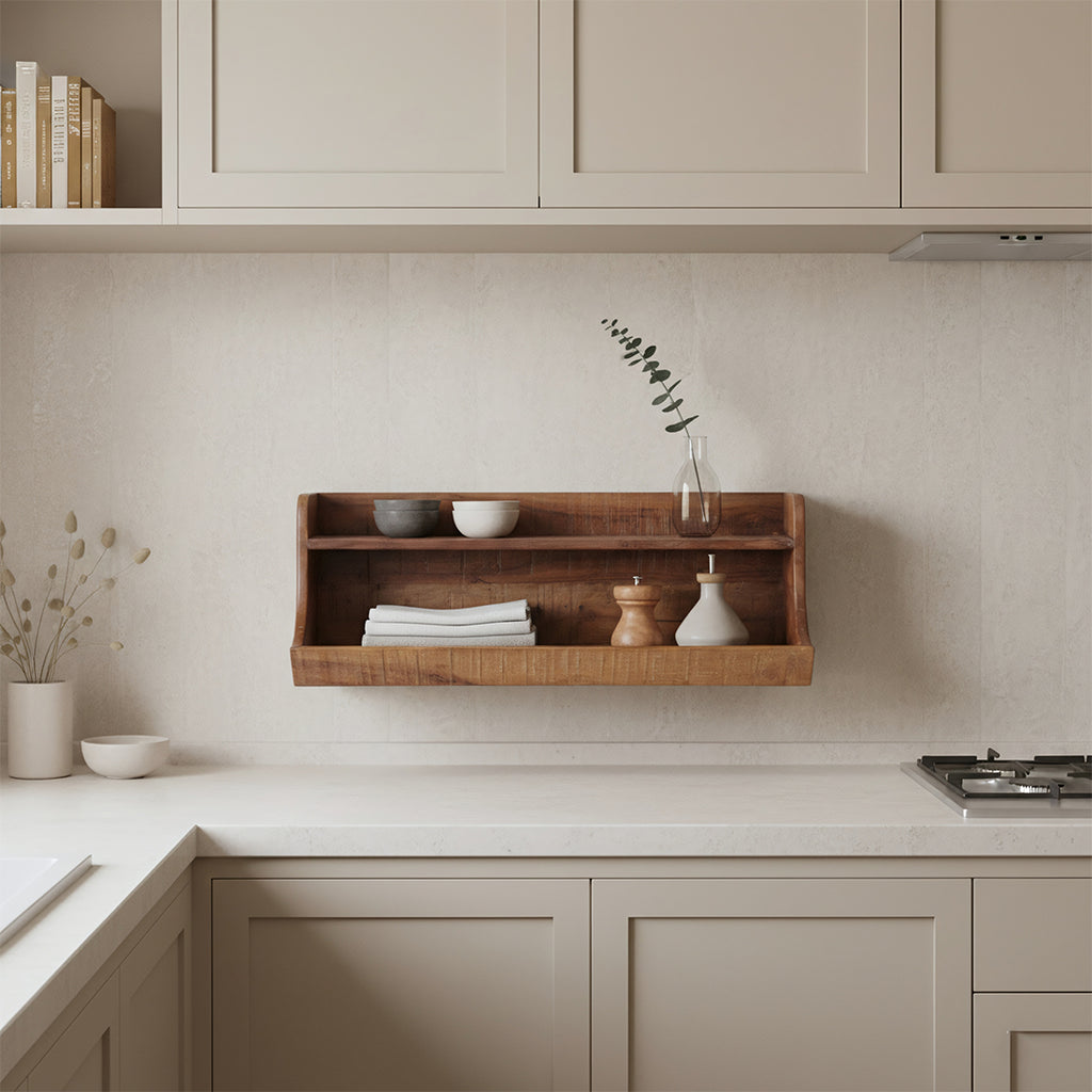 Factory opbergwandplank - FSC-gerecycled hout - 60 cm