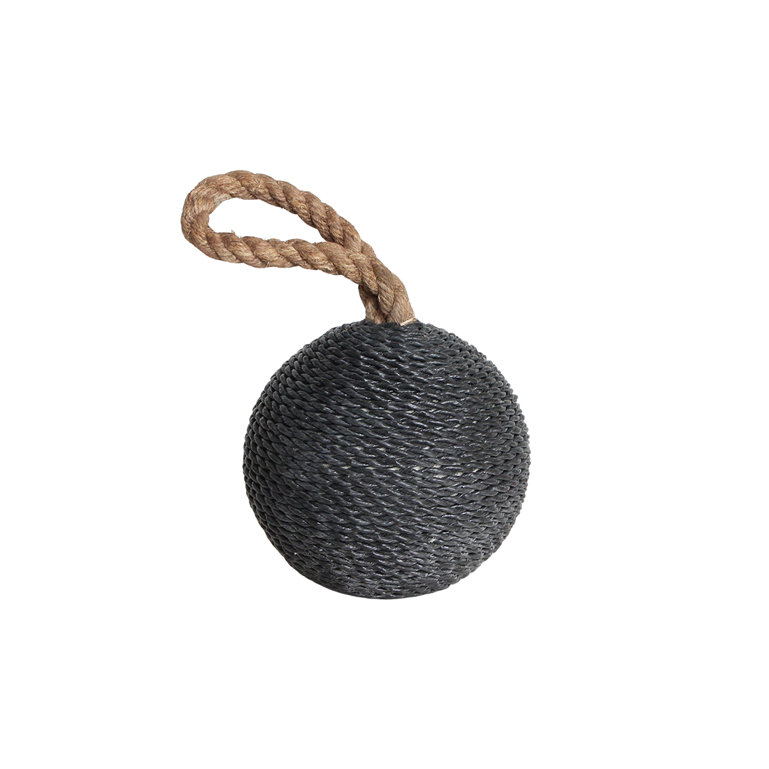 Zwarte deurstopper bomb