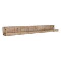 Mangohouten wandplank - Fotolijstplank - 75x8x8 cm