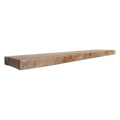 Mangohouten zwevende wandplank - 80x18x3,8 cm