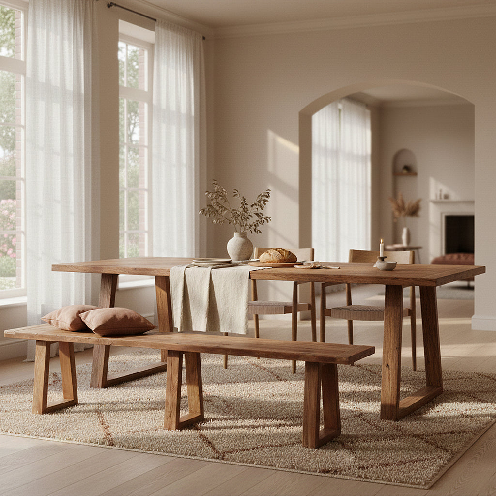Farmwood eetkamerbank - 220 cm