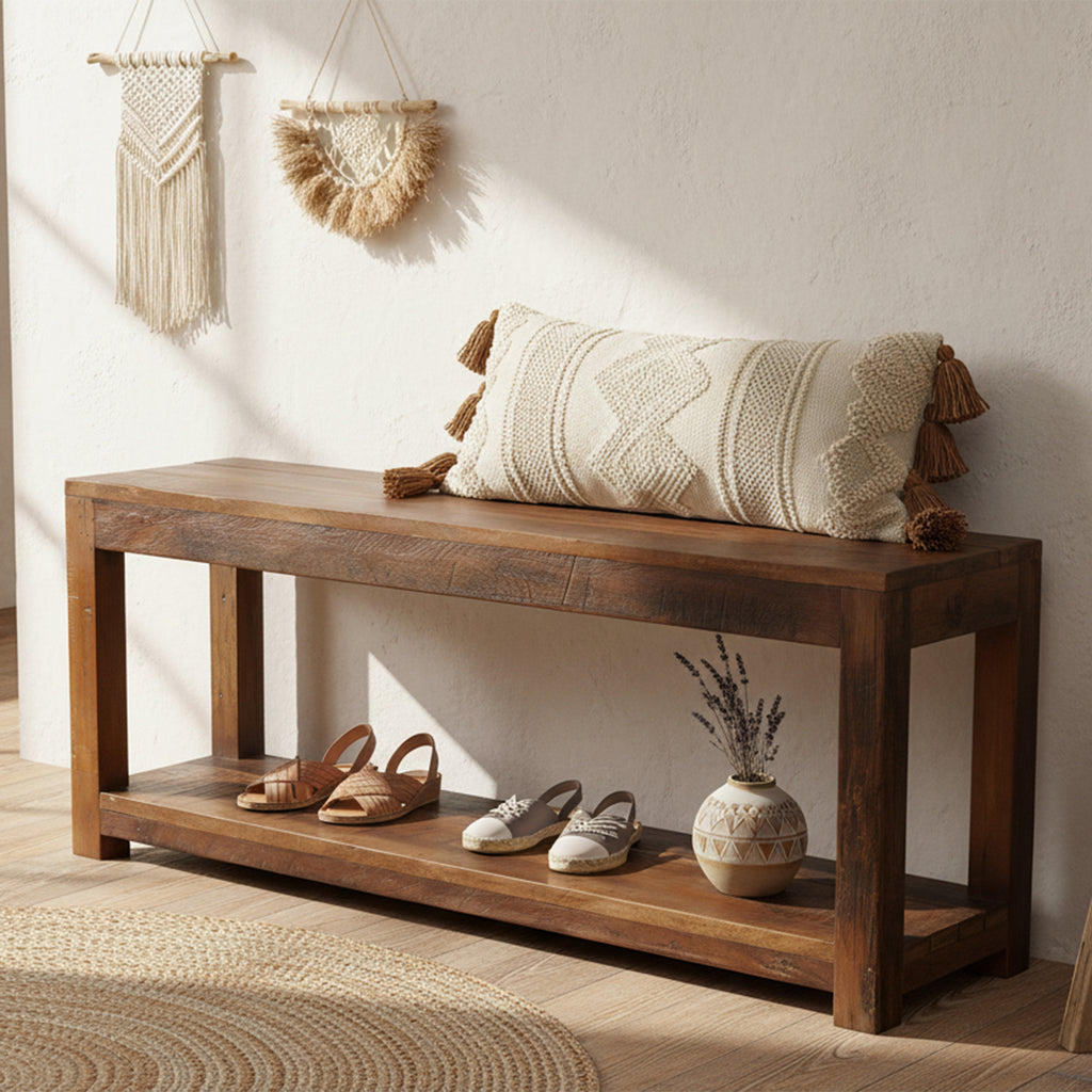 Factory industrial hall bench