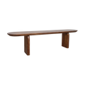Bullnose eetkamerbank - 180 cm