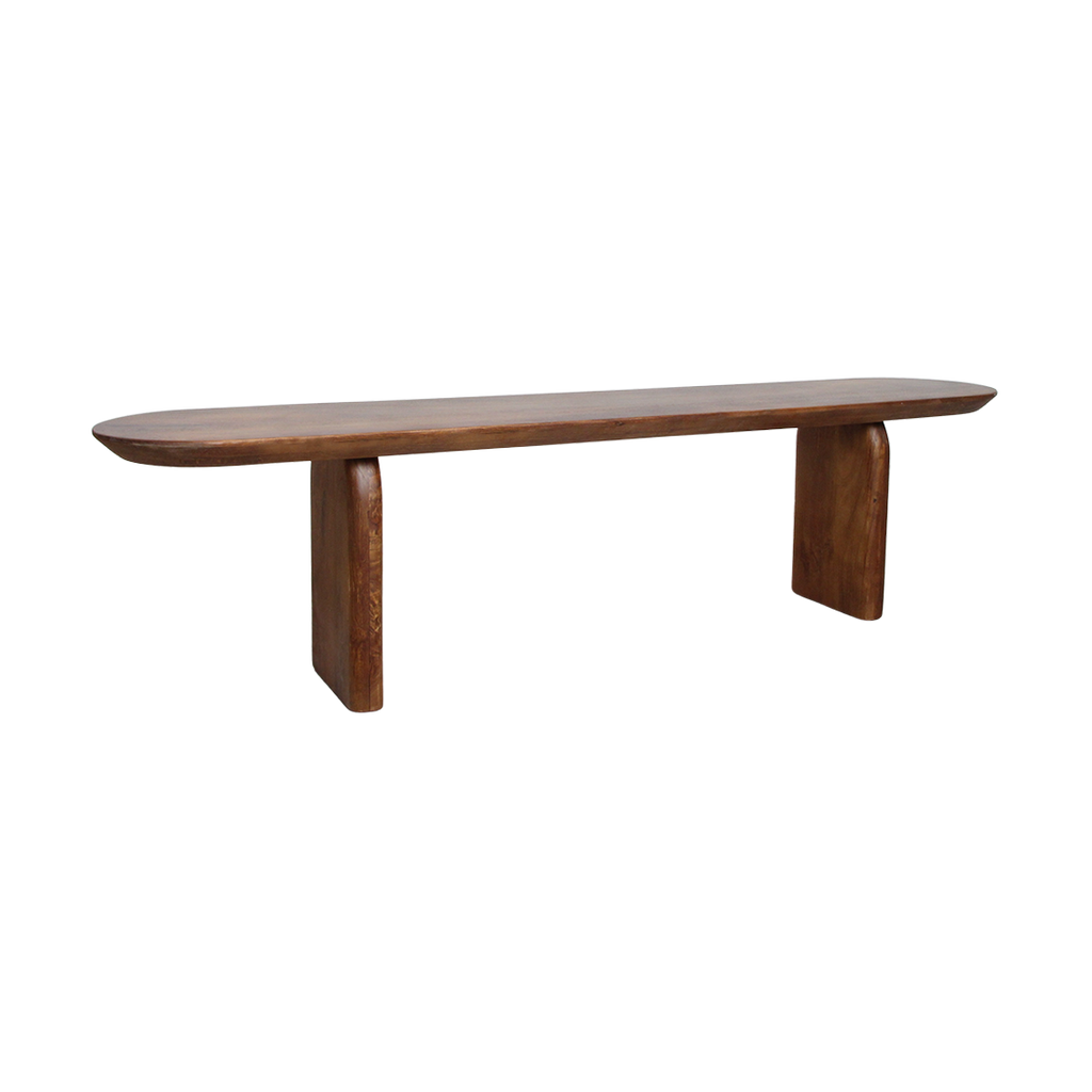 Bullnose dining bench - 180 cm