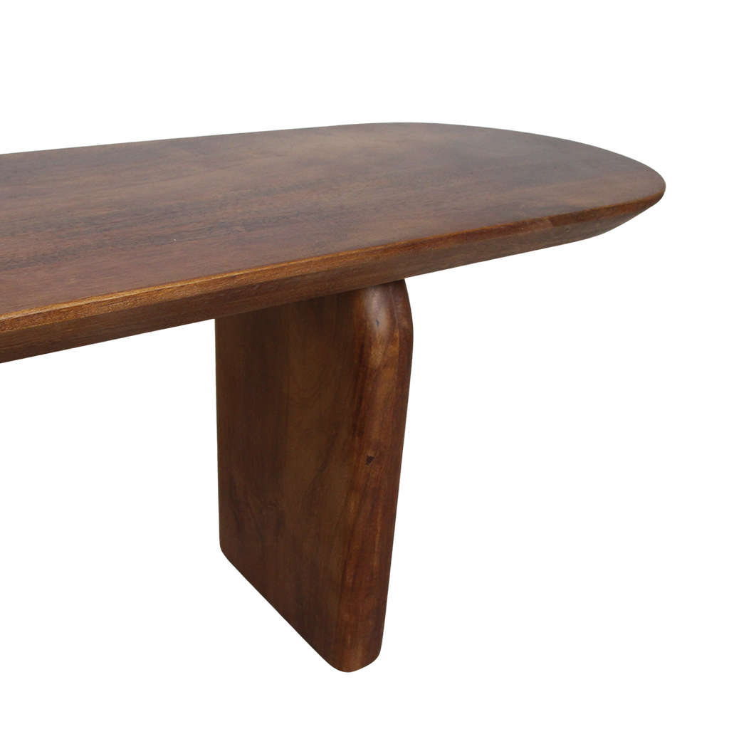 Bullnose eetkamerbank - 180 cm