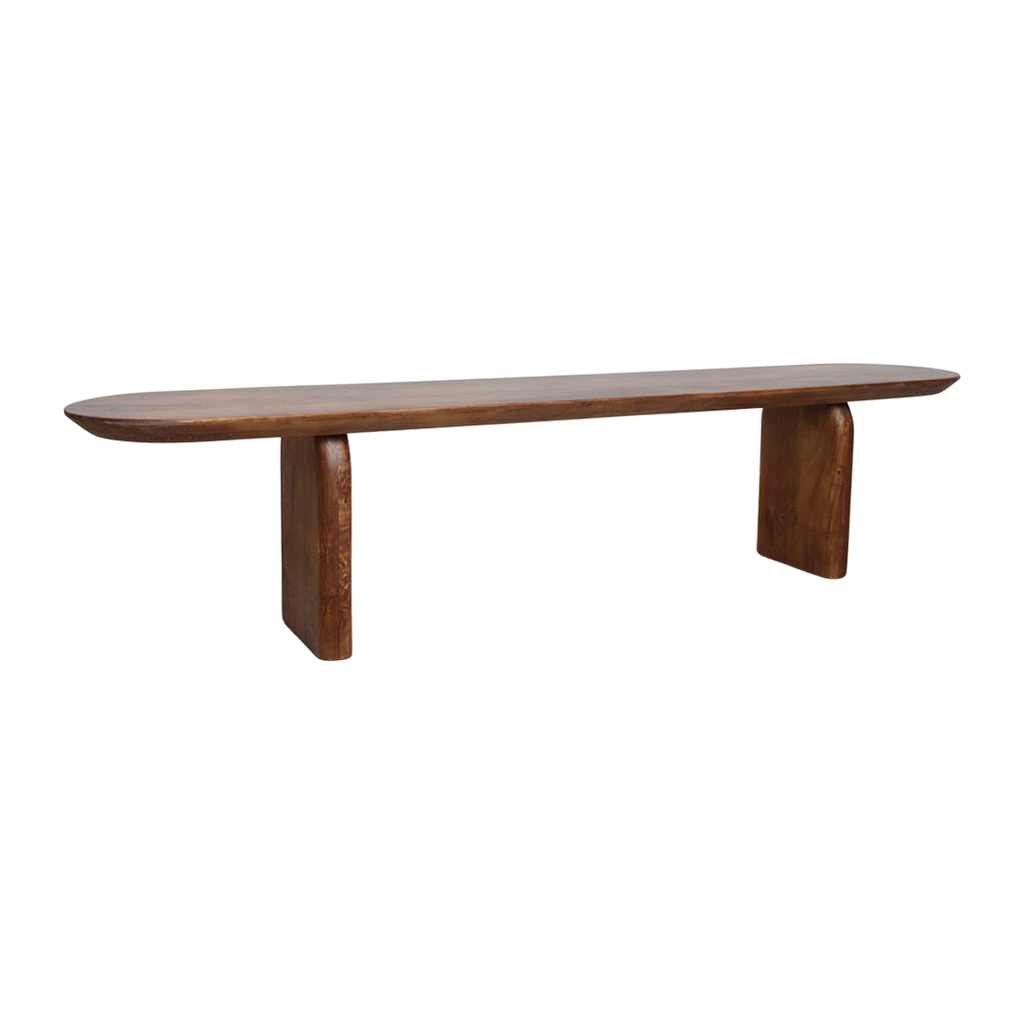 Bullnose eetkamerbank - 200 cm