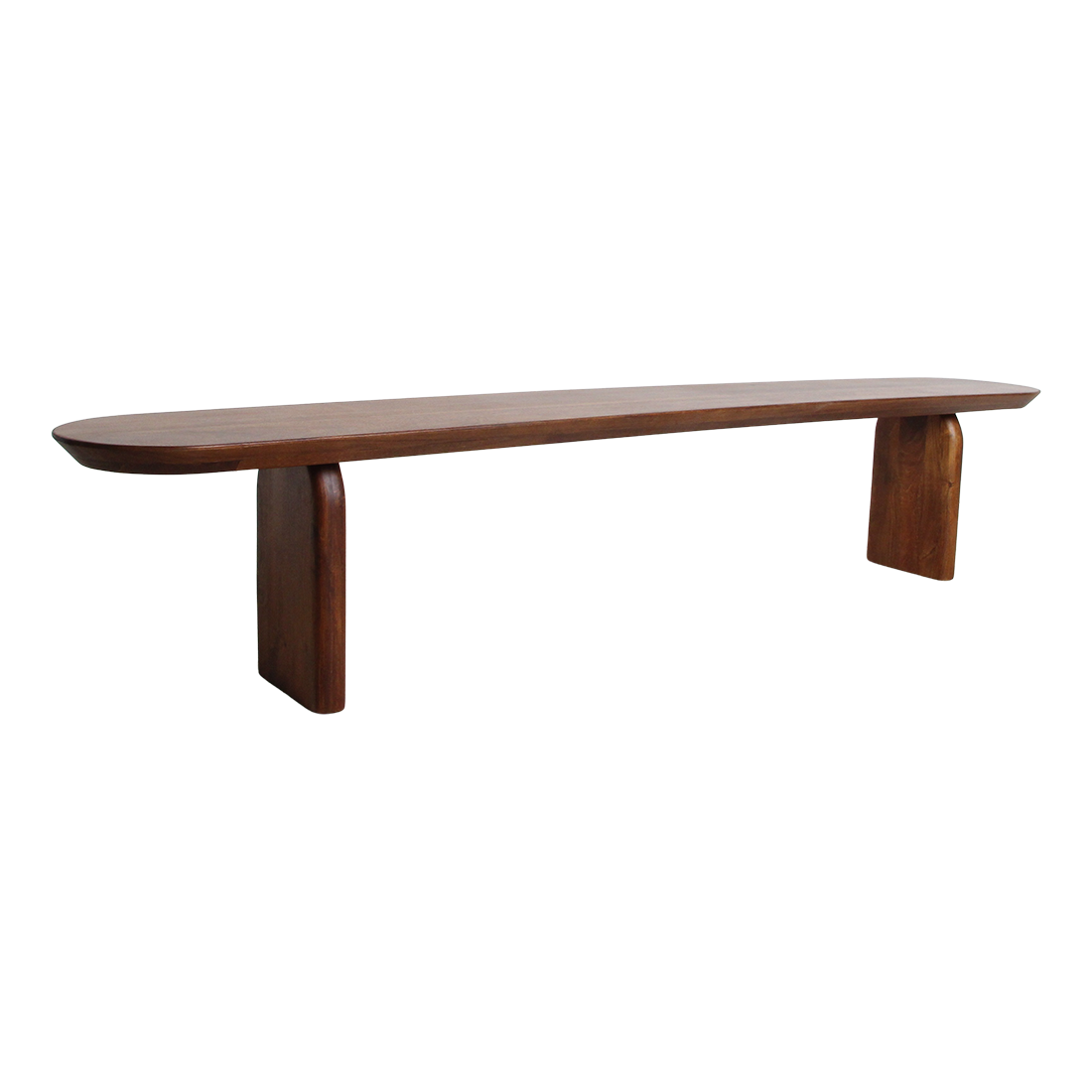 Bullnose eetkamerbank - 240 cm