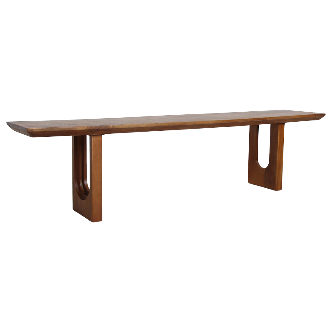 Esszimmerbank aus Mangoholz, abgerundet und gefast – 180 cm