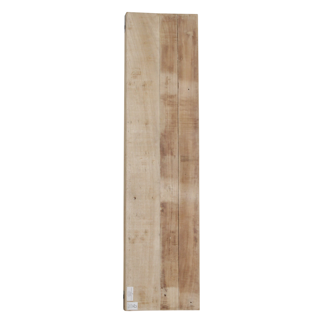 Limewash inklapbare eetkamerbank - FSC-gerecycled hout - 120 cm