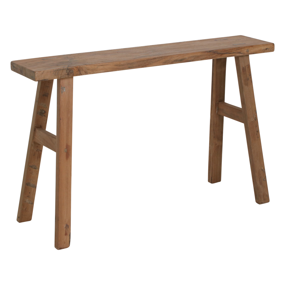 Java Carpenter side table/bench - Reclaimed wood - 80x17x50 cm