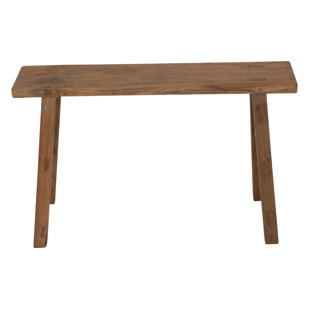 Java Carpenter side table/bench - Reclaimed wood - 80x17x50 cm