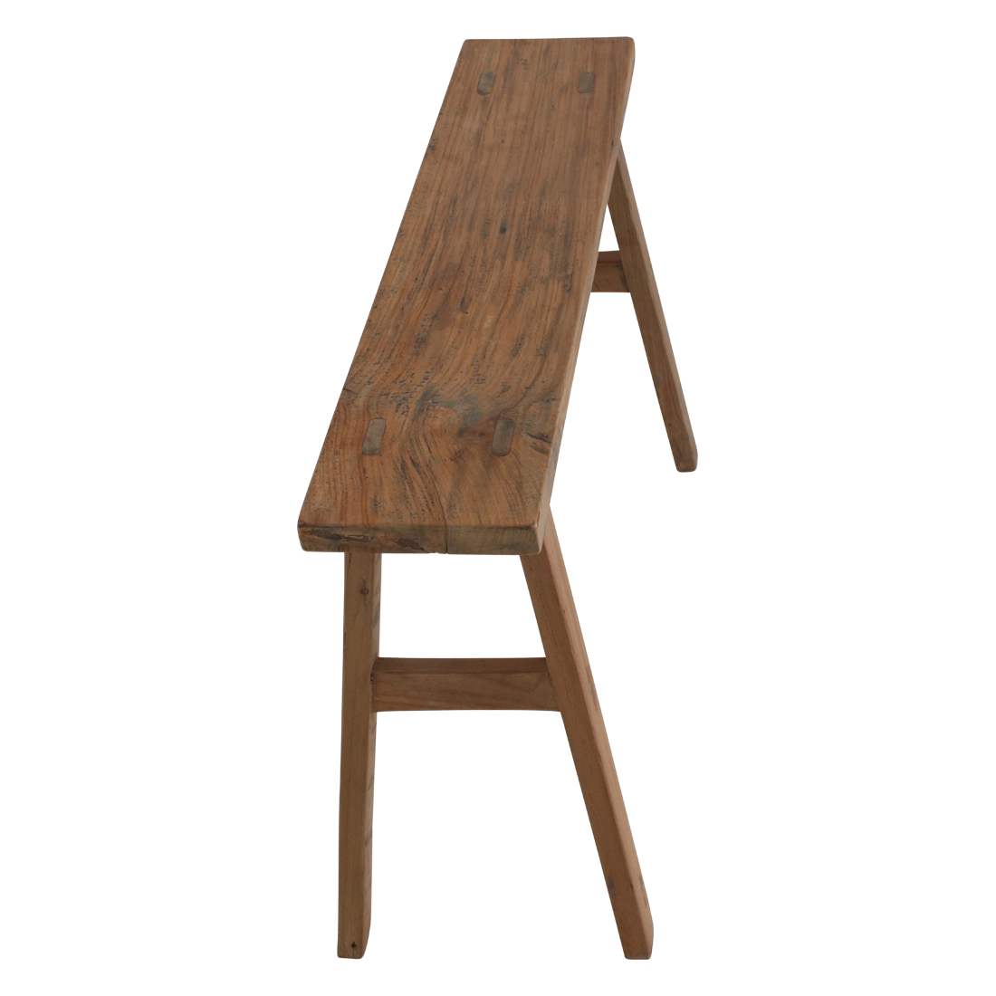 Java Carpenter side table/bench - Reclaimed wood - 80x17x50 cm