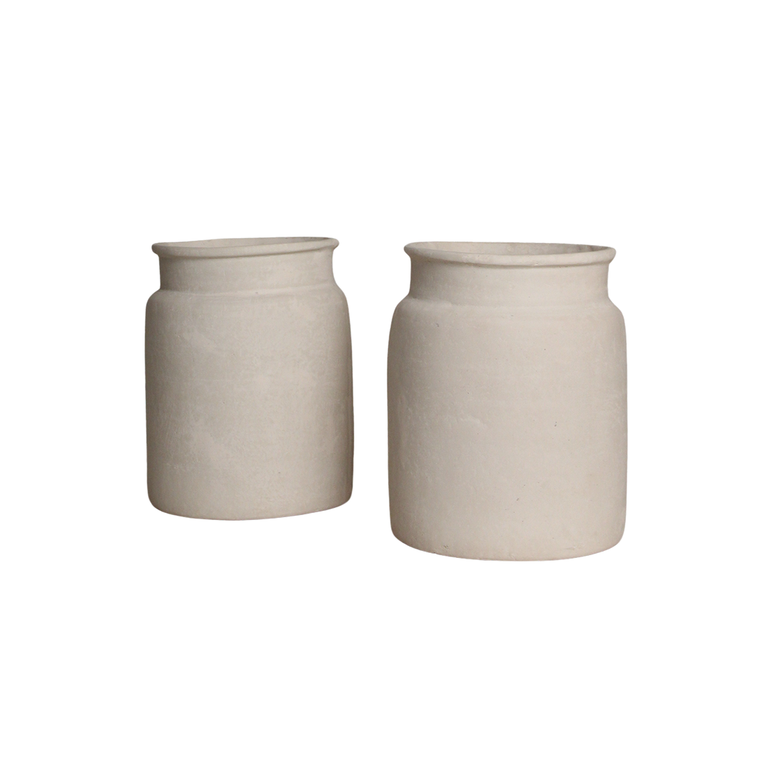 Chalk decoratieve vaas Mandore L - 37,5x37,5x35 cm