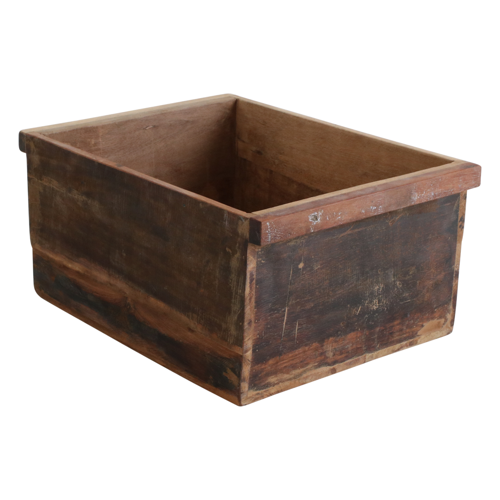 Factory storage box - FSC-recycled wood - 42x20x30 cm