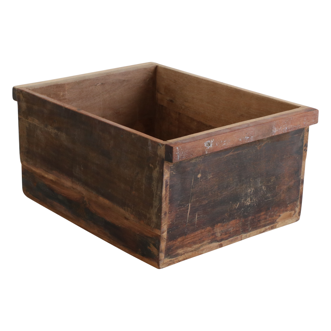 Factory storage box - FSC-recycled wood - 42x20x30 cm