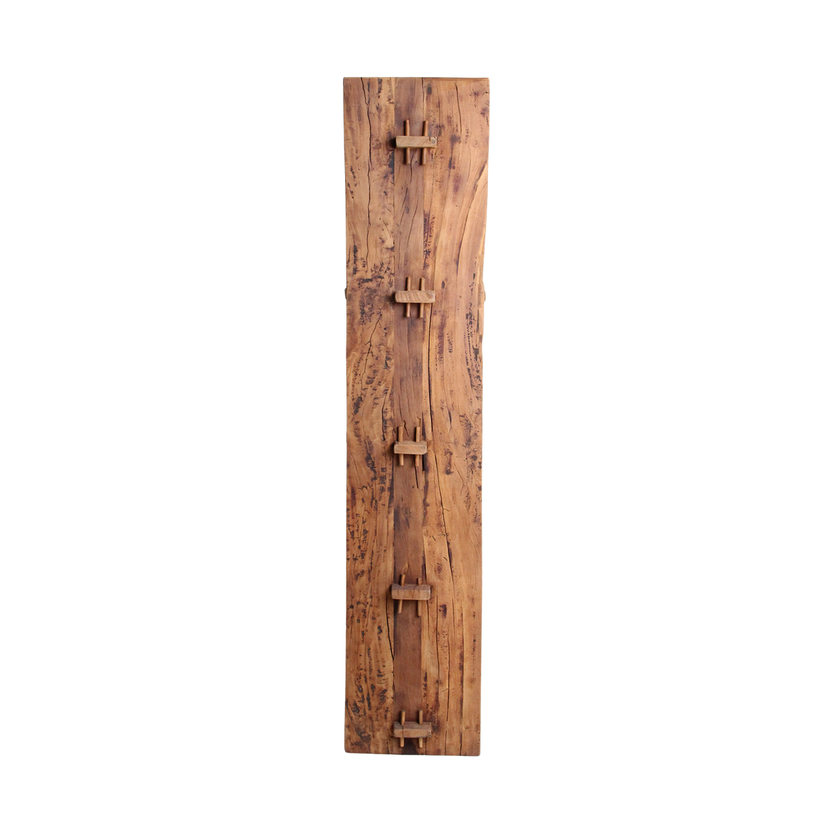 Farmwood storage rack - FSC-recycled wood - 100x37x180 cm