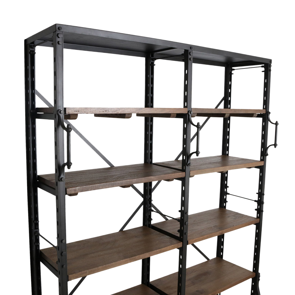 Dubbele boekenkast/archiefkast