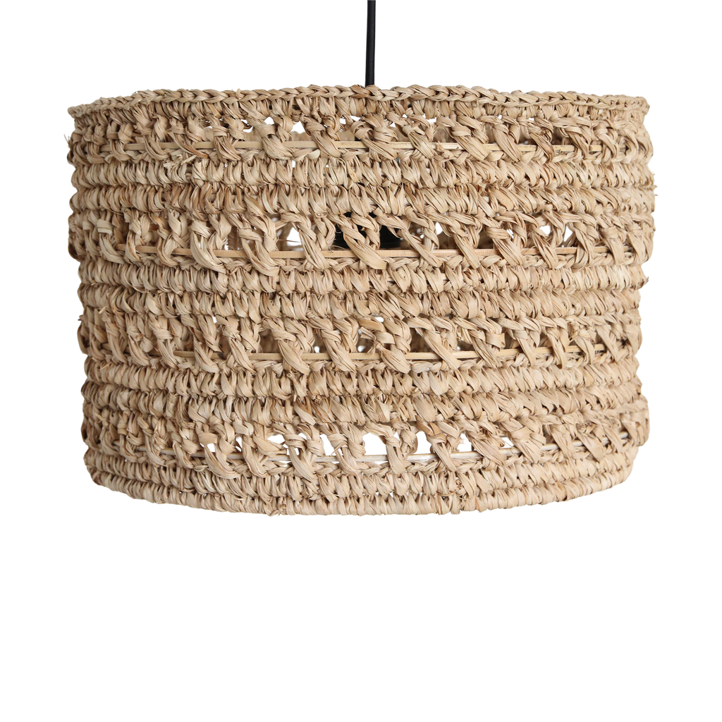 Herba hanglamp van zeegras - Ø 30x20 cm