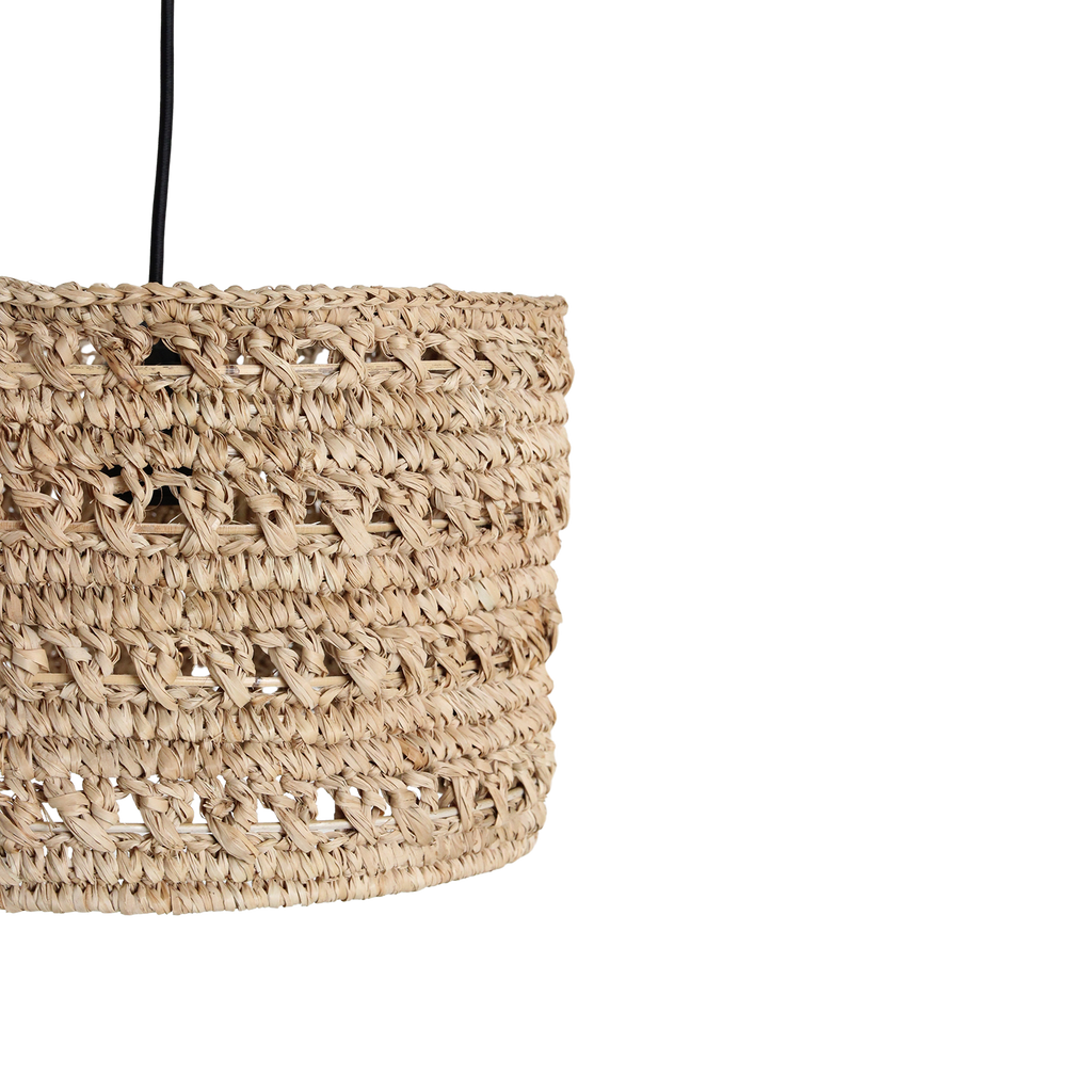 Herba hanglamp van zeegras - Ø 30x20 cm