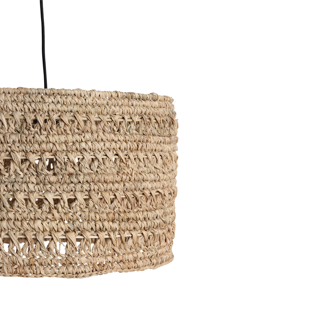 Herba hanglamp van zeegras - Ø 40x25 cm