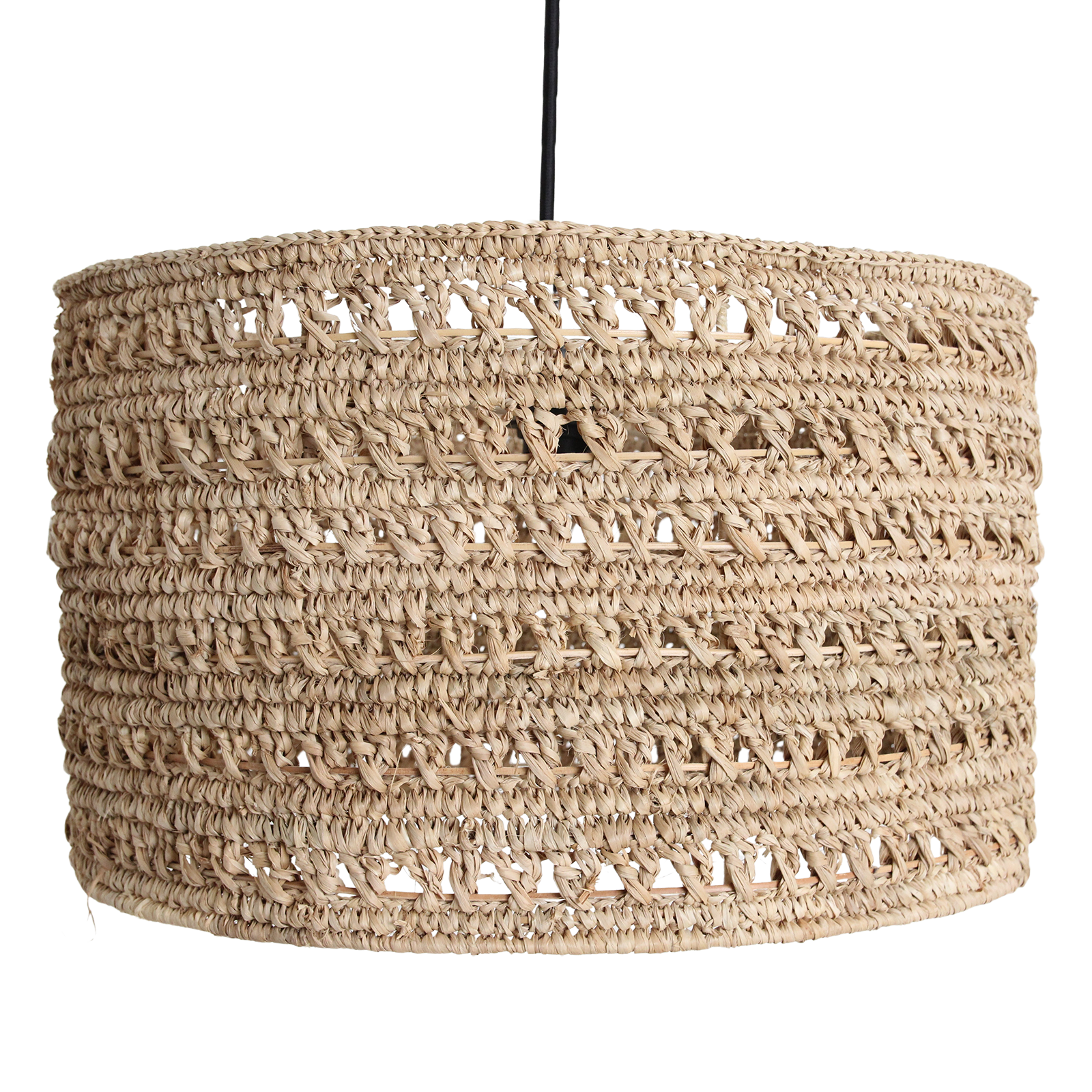 Herba hanglamp van zeegras - Ø 50x30 cm