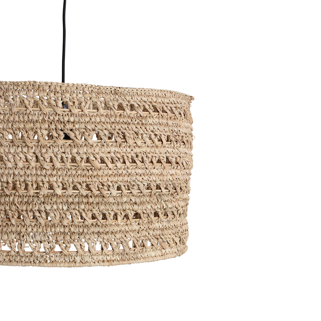 Herba hanglamp van zeegras - Ø 50x30 cm