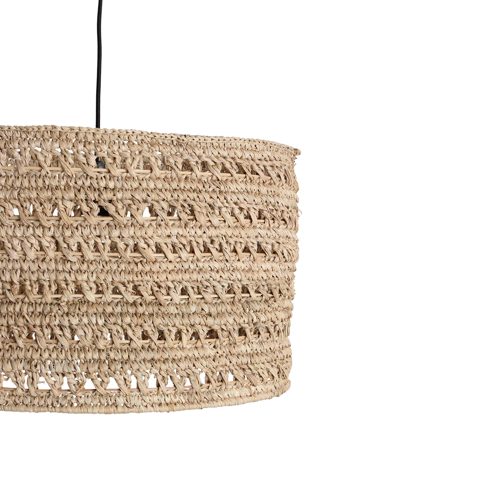 Herba hanglamp van zeegras - Ø 50x30 cm