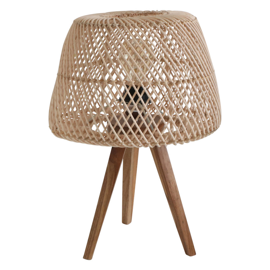 Maze rotan tafellamp
