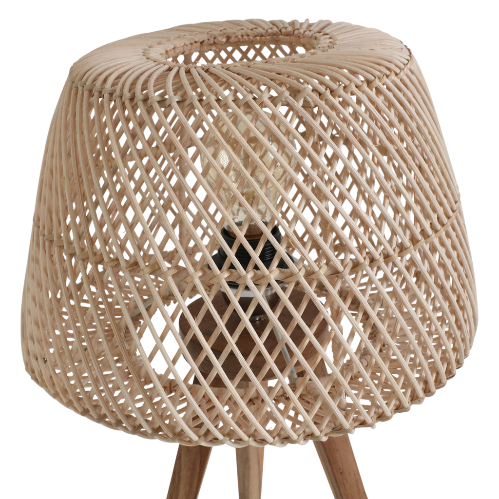 Maze rotan tafellamp