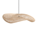 Wave  rotan hanglamp XL - Ø90x22 cm