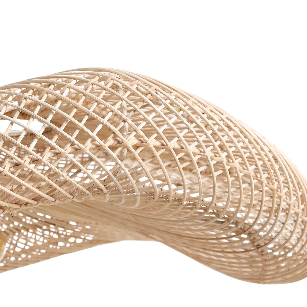 Wave  rotan hanglamp XL - Ø90x22 cm