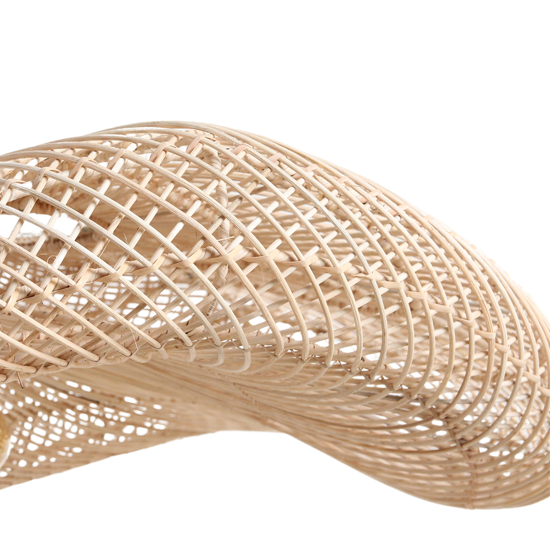 Wave  rotan hanglamp XL - Ø90x22 cm